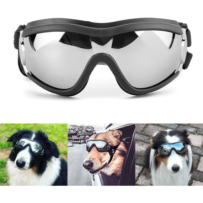 Fei Yu - Lunettes de protection pour chien Protection uv Imperméable Coupe-vent Protection des yeux