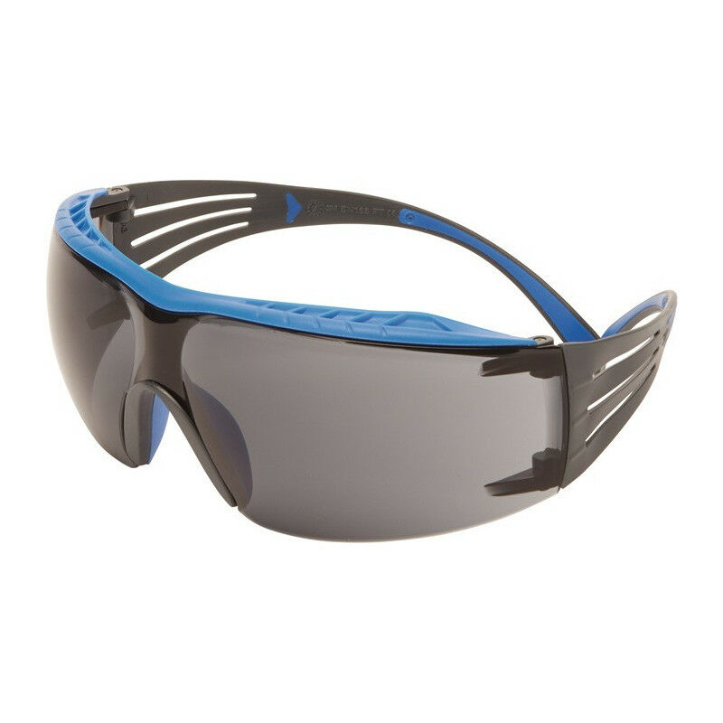 

Lunettes de protection SecureFit SF401 EN 166 branches bleues/grises. verres gri