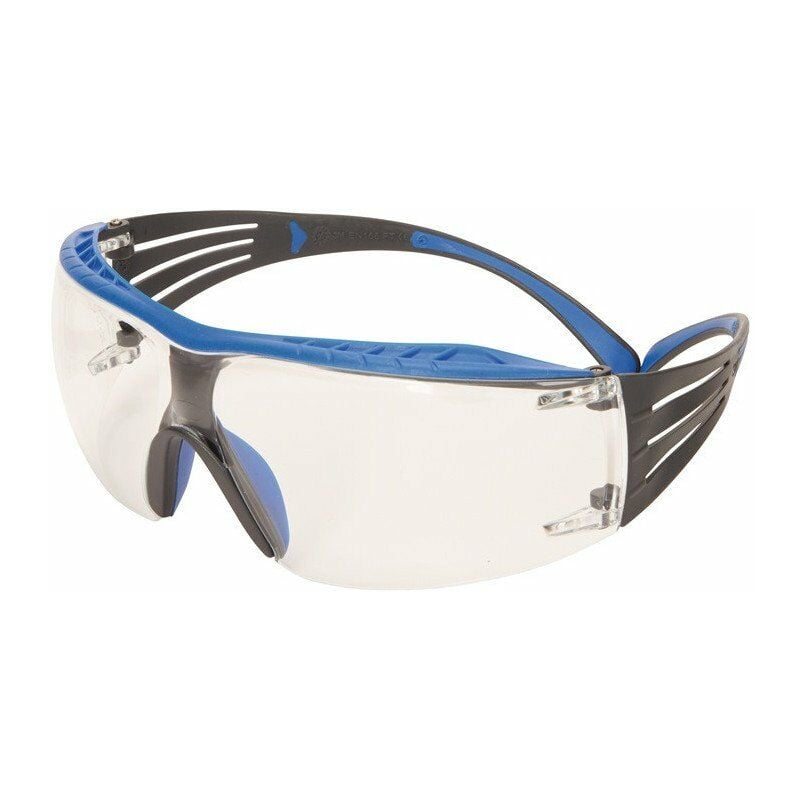 

Lunettes de protection SecureFit SF401 EN 166 branches bleues/grises. verres tra