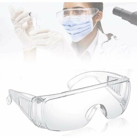 Lunettes de Protection, Sécurité de Lunettes Protection UV Anti-buée pour l'agriculture l'industrie et Le Laboratoire