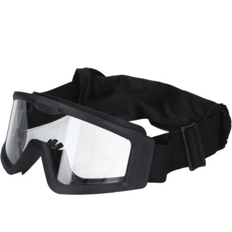 Lunettes de protection solaire amovibles pour cyclisme et randonnée, anti-UV, résistantes aux chocs, monture noire