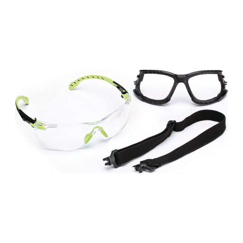 

Lunettes de protection Solus™ 1000-Set EN 166. EN 170. EN 172 branches vertes. v