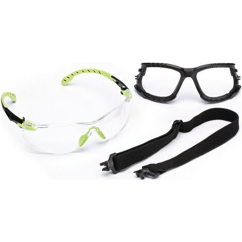 Lunettes de protection Solus™ 1000-Set EN 166. EN 170. EN 172 branches vertes. v