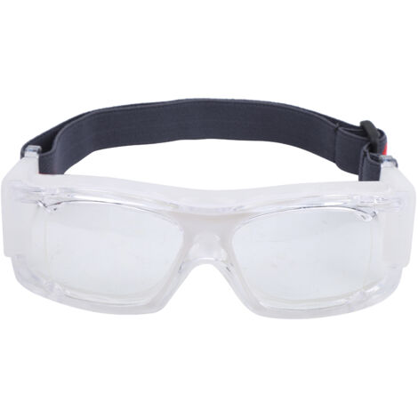 Lunettes de Protection Sport Anlorr Anti-Buée pour Tennis et Basketball - Blanc