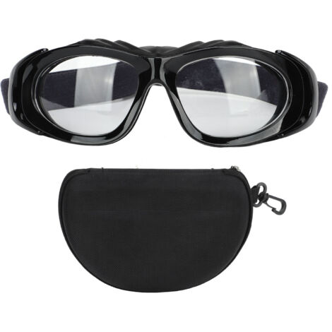 Lunettes de protection sportives HD pour cyclisme, running, randonnée, football, basket - Noir