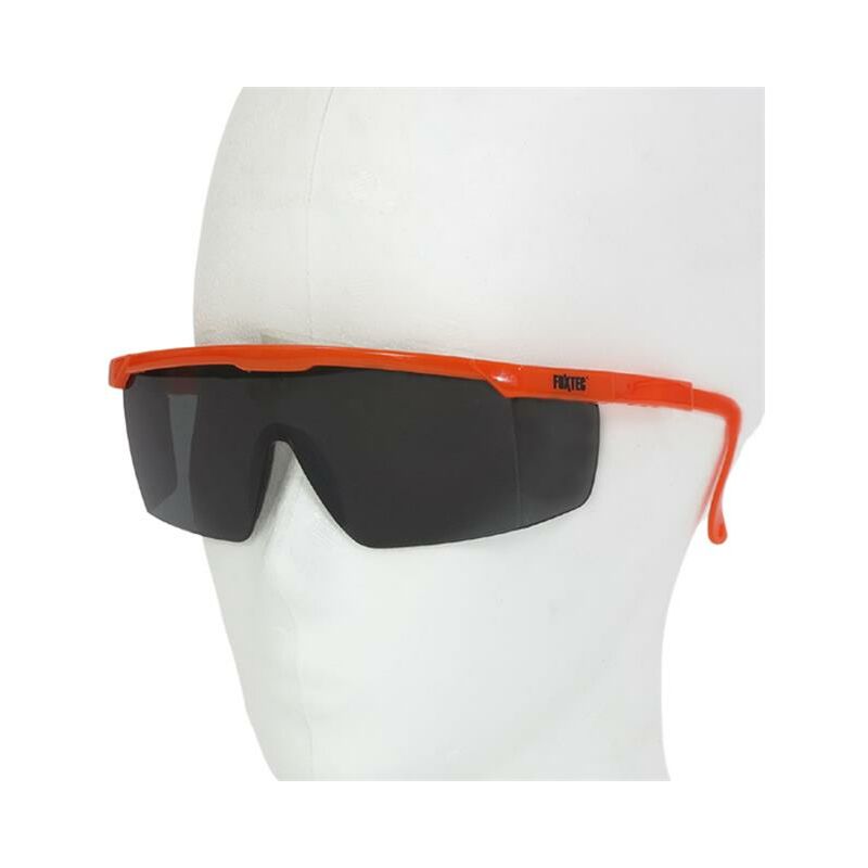 Fuxtec - Lunettes de protection teintées B507-G noir orange stable et durable
