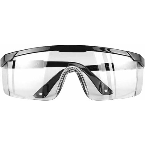 Lunettes de protection transparentes, protection anti-UV et anti-buée et anti-poussière, lunettes de protection