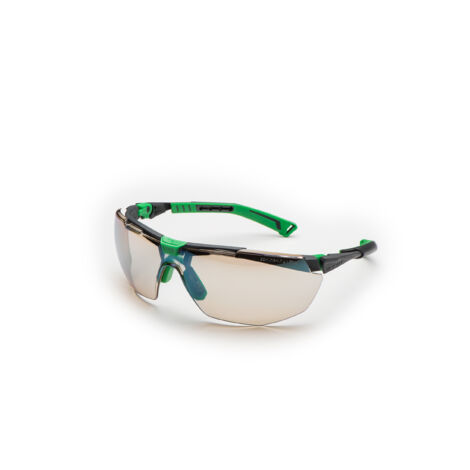 Lunettes de protection Univet 5X1, Vert, Polycarbonate, UV 400 ( Prix pour 1 )