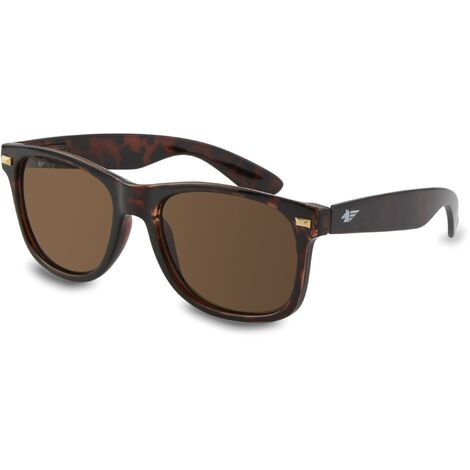 Lunettes de protection urbaine, écaille de tortue, lentille PC brun soleil  PEGASUS 151.02