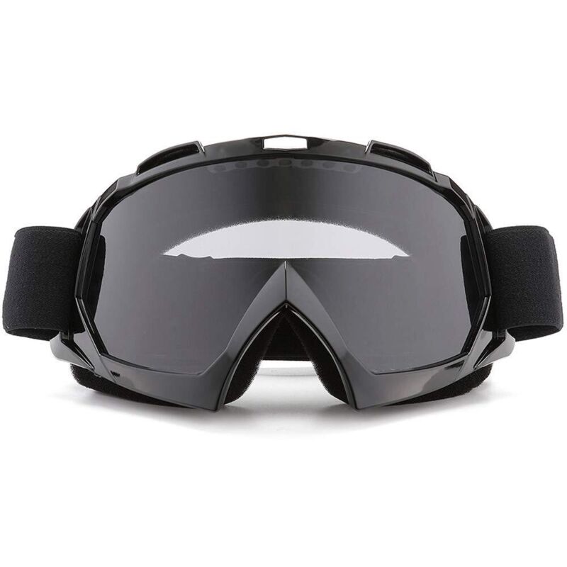 Lunettes de protection UV400 pour VTT, quad et moto, pour hommes et femmes, idéales pour le motocross et les jeunes. Coupe-vent et anti-poussière.