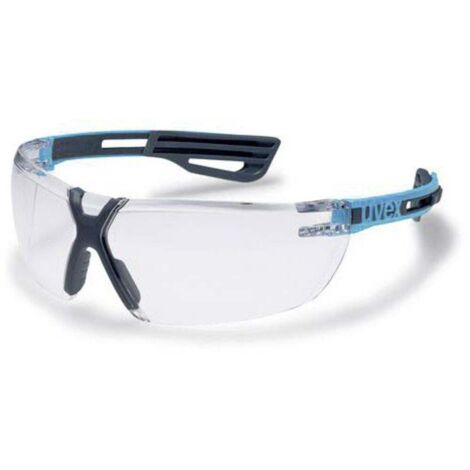 LUNETTES DE PROTECTION UVEX X-FIT PRO  OCULAIRE PC GRIS  CERTIFIÉES NF EN 166 170  LENTILLES ANTIBUÉE  RÉSISTANTES AUX RAYUR