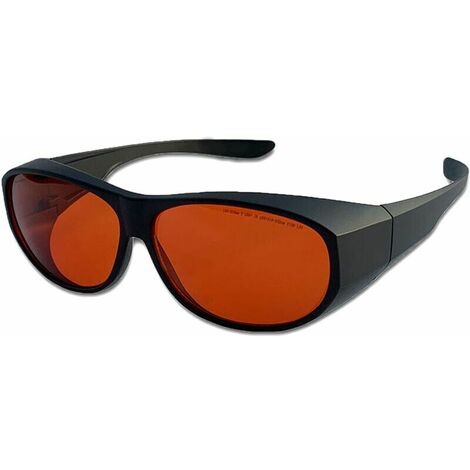 Lunettes de sécurité laser, lunettes de sécurité laser 200-540nm détatouage, lunettes lunettes laser équipement de beauté lunettes de machine de gravure laser