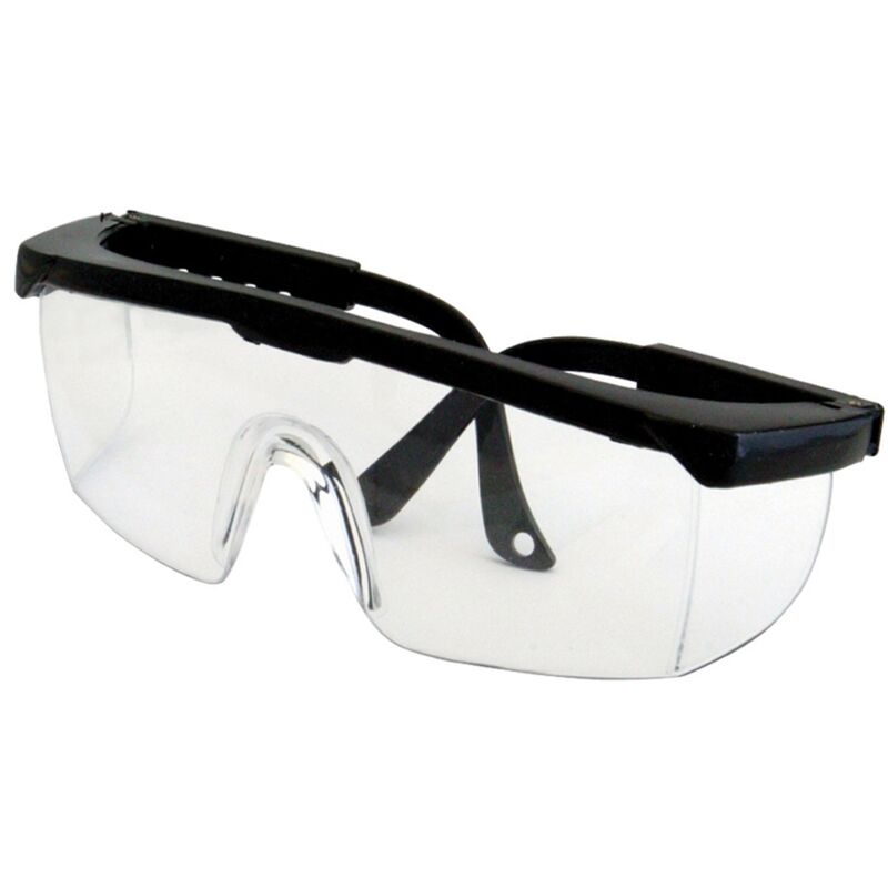 Silverline Lunettes de sécurité - Polycarbonate - Résistant aux rayures et aux chocs Noir - vue 2