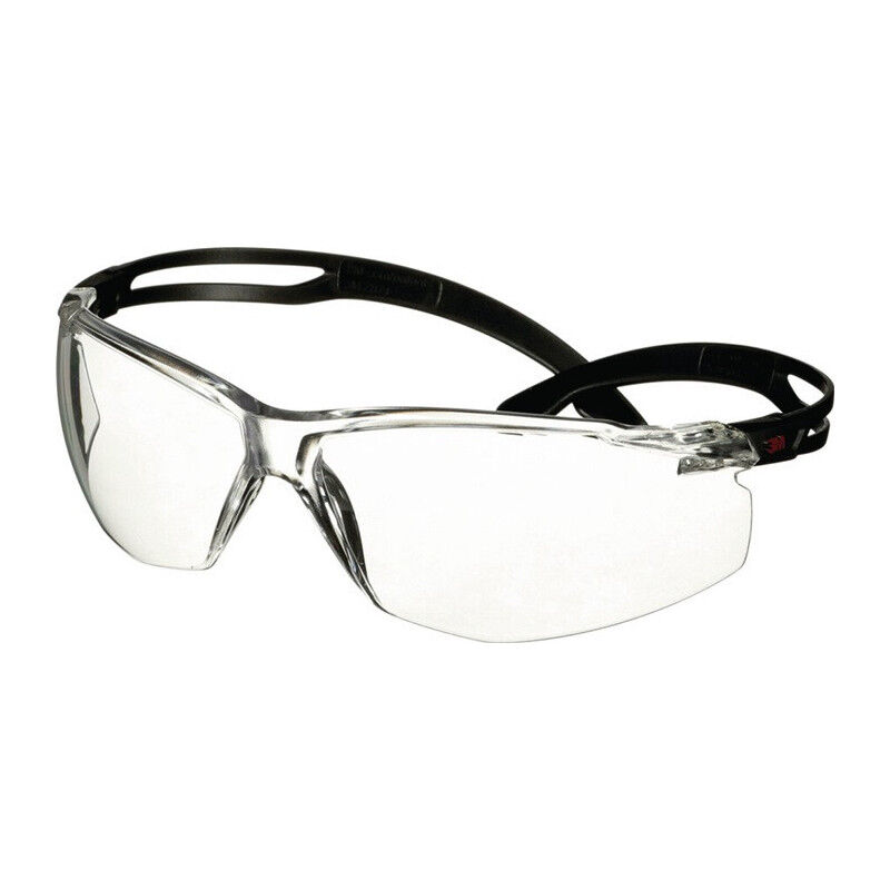 Lunettes de sécurité SecureFit 500 en 166.EN171 branches noires. Verres transparents pc 3M