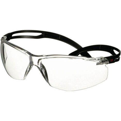 Lunettes de sécurité SecureFit 500 EN 166.EN171 branches noires. Verres transparents PC 3M.
