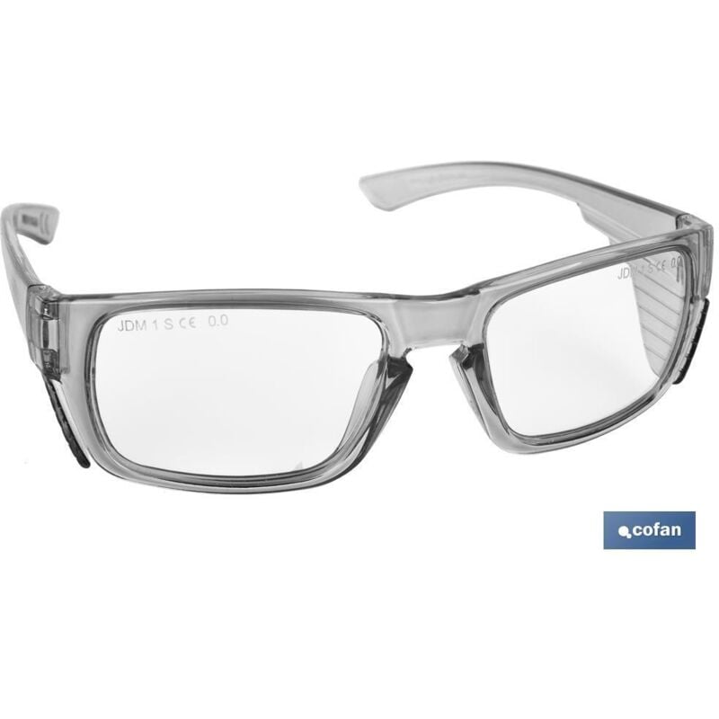 Lunettes de sécurité monofocales avec prescription 3,0 dioptries