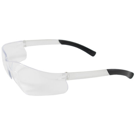 Lunettes de sécurité Z13, incolores, branches transparentes, anti-rayures PIP