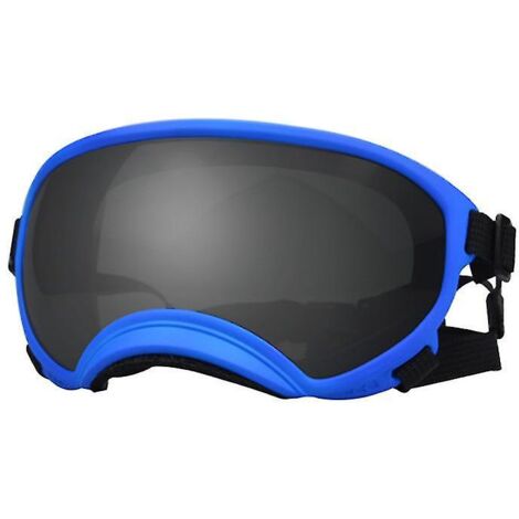 Lunettes de soleil ajustables pour chiens de taille moyenne à grande, avec protection UV, contre le vent, la poussière et la buée.