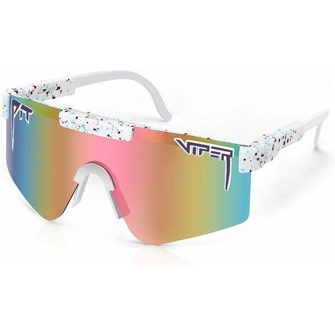 Lunettes de soleil de sport, lunettes de soleil polarisées pour le cyclisme, le baseball, la course, la conduite, la pêche, le golf, le ski