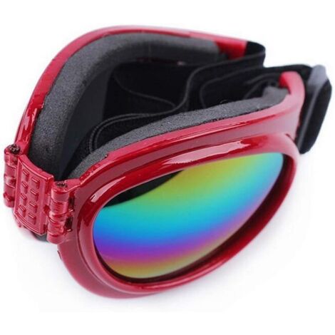 Lunettes de soleil imperméables pour animaux de compagnie (rouge)