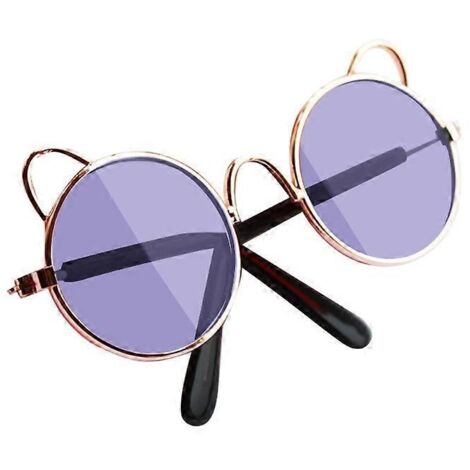 Lunettes de soleil pour chien, lunettes de protection pour chien et chat, verres anti-UV, accessoires pour animaux de compagnie, style rétro
