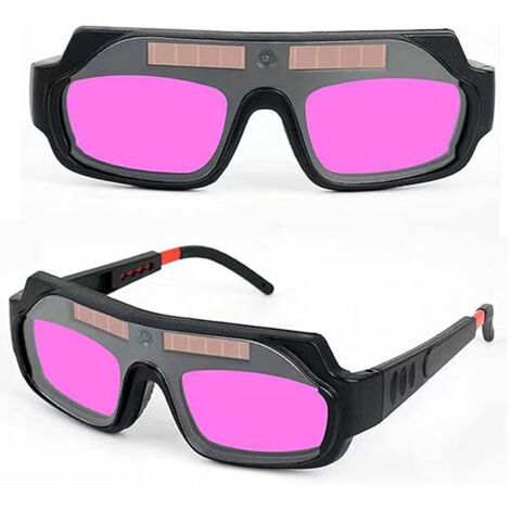 Lunettes de soudage à tension variable automatique à énergie solaire, lunettes de protection, lunettes de soudage à l'arc sous argon, lunettes de soudage, lunettes de protection UV