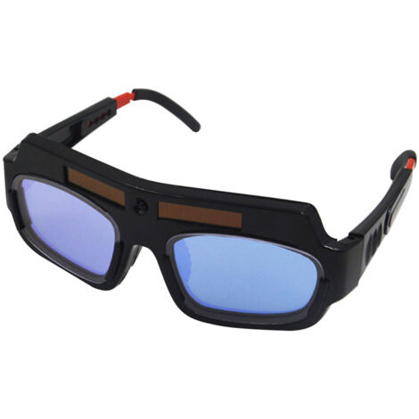 Lunettes de soudage électriques à lumière variable automatique, lunettes de protection pour soudeur à forte lumière et ultraviolette