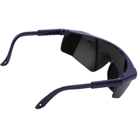 Lunettes de soudage extensibles UV/IR5.0, vert foncé, résistantes aux chocs pour travail précis.