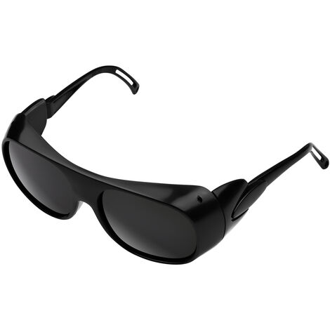 Lunettes de soudage Lunettes de brasage à obscurcissement de la flamme Lunettes de protection anti-buée , étanches et résistantes aux ultraviolets
