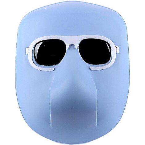 Lunettes de soudage noires avec bandeau élastique pour le soudage à l'arc et au plasma