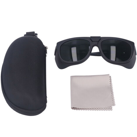 Lunettes de Soudure TIG avec Couvercle Basculant, Protection Confortable pour Travail, Filtre Vert IR5.0