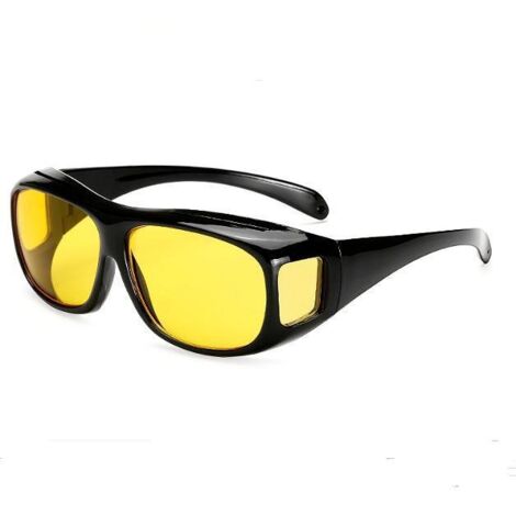 Lunettes de vision nocturne pour conducteur Porteur de lunettes Lunettes de vision nocturne polarisées Lunettes de conduite nocturne HD Vision Ultra Spécifications