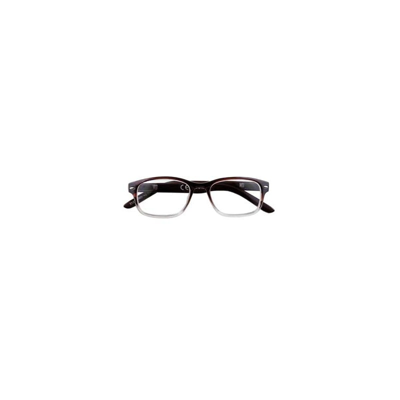 Lunettes de Lecture Monture Polycarbonate Marron Nuancé B1 - dioptries +1,5 - 31Z-B1-BRO150