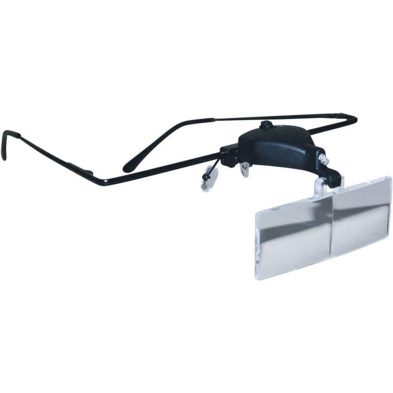 450515-1.5 Lunettes-loupe avec éclairage LED Grossissement: 1.5 x, 2.5 x, 3.5 x - Rona