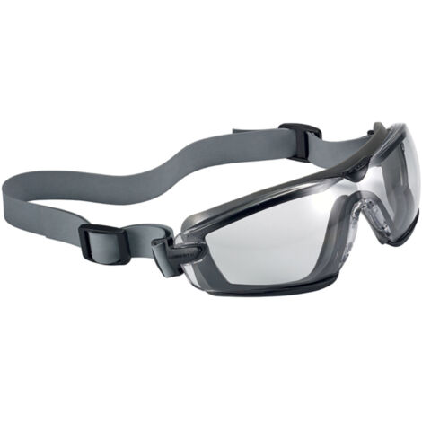 Lunettes-masque COBRA TPR - incolore - noir, gris - étanche - BOLLE SAFETY
