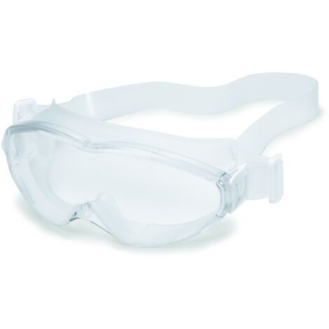 Lunettes-masque ULTRASONIC blanc - incolore - aéré - UVEX