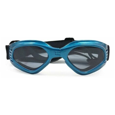 Lunettes pour animaux de compagnie Lunettes Chien Pliable Lunettes pour animaux de compagnie Bleu