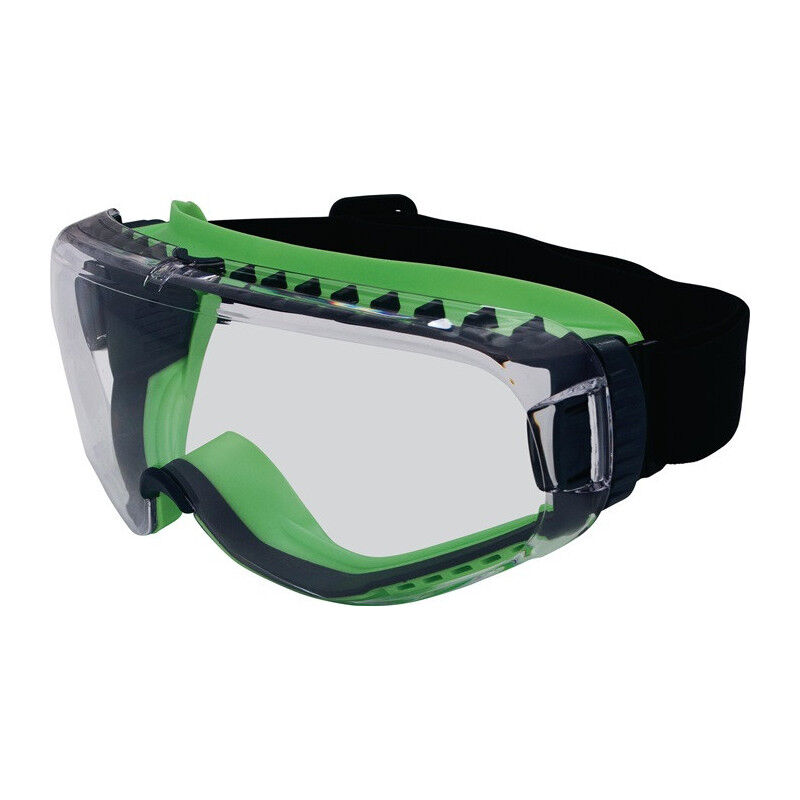 Lunettes vision totale T-Spex 8114 en 166 en 170 monture noir/vert. verre transp