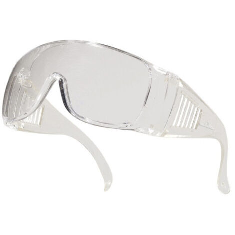 LUNETTES VISITEUR POLYCARBONATE DELTA PLUS-LUCERNEIN100- PITON CLEAR
