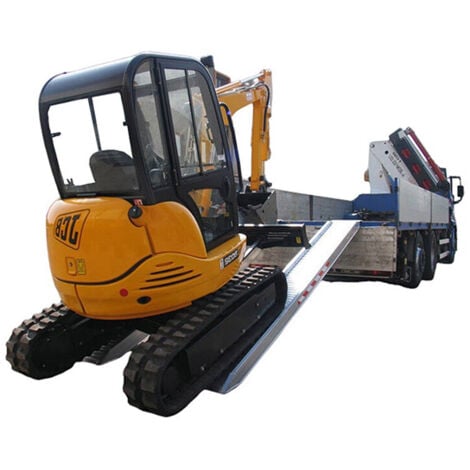 Lunghezza di rampa 2.50m - Altezza raggiungibile 750mm - Portata max per un paio 7000kg per interasse 2000mm - Prezzo unitario - M140/25U
