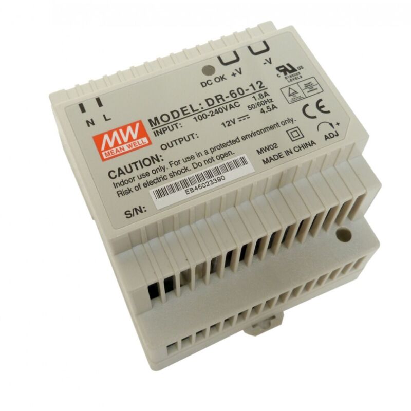 Lunos - Transformateur-redresseur 12V DC/60W