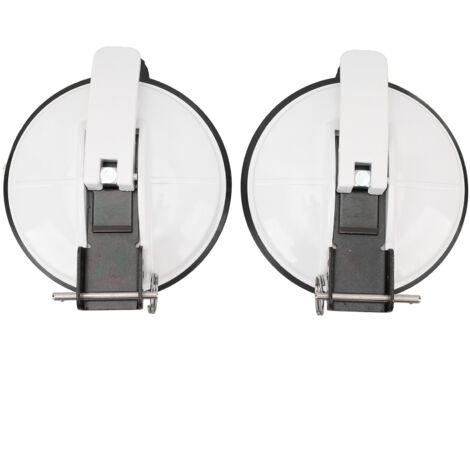Luocute Accessoires de Moto 1 Paire Support Audite Support de Support (White).
