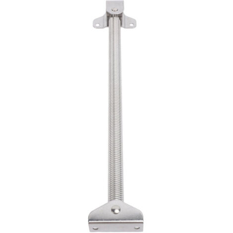 Luocute Regolatore a molla di supporto per portello in acciaio inox 304, antiruggine, ad alta resistenza, 25 libbre, 10 x 9/16 pollici, supporto a molla per portello per impieghi gravosi, ideale per L