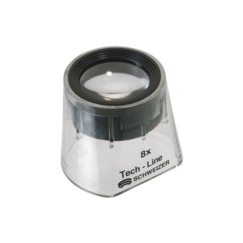 

Schweizer - Lupa De Pie Tech-Line Aumento 8X Fix Dim. Lente 30 Mm Schwe