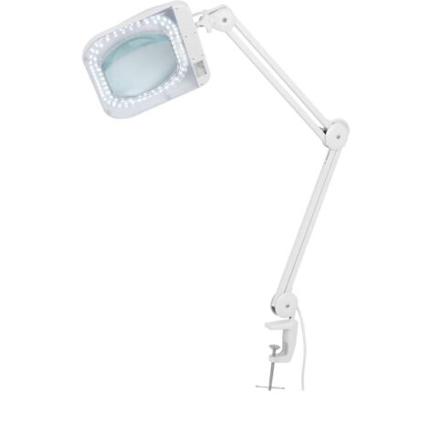 3x Dioptrien 66 LED Lupenleuchte Lupenlampe Kosmetik Lupen Standlupe Weiß DE F 
