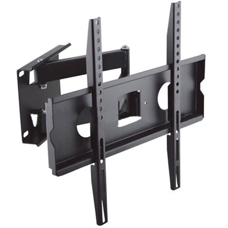 Supporto TV Girevole VTG55 In Vetro Temperato Satinato Con Vano Sottostante – Base Ruotante Per TV E Schermi PC Fino A 40 Kg, Dim. 54x39x9 Cm, Made In Italy
