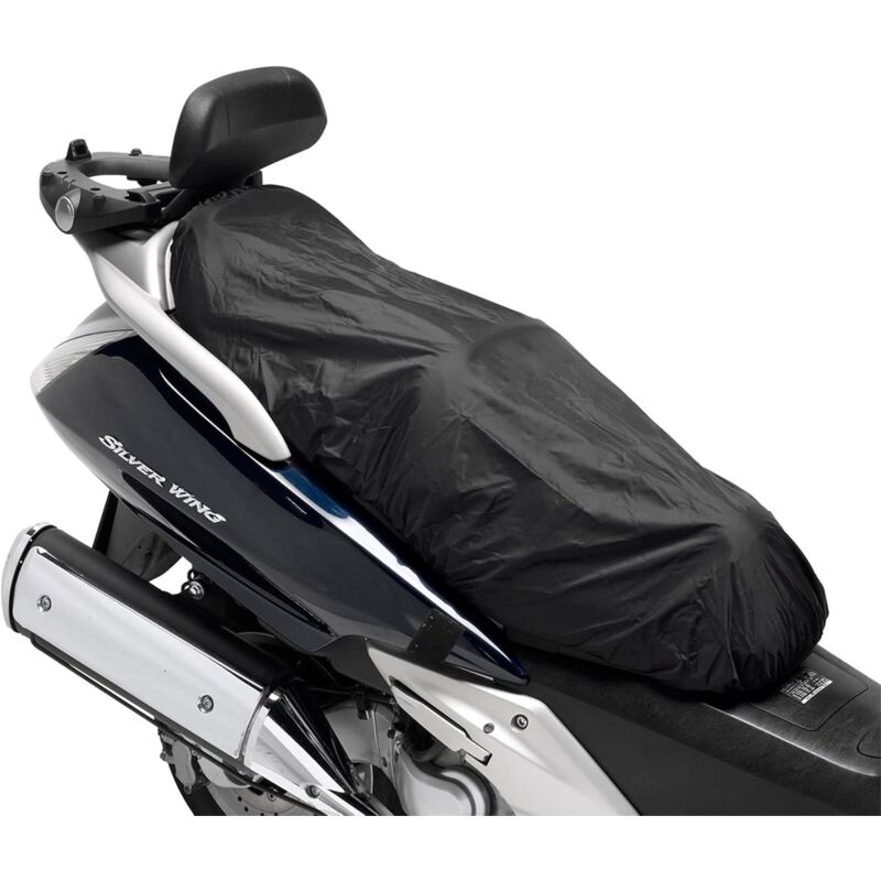 Image of Lupexshop - Lupex Shop - Coprisella universale impermeabile adattabile per scooter, moto, con borsa, dimensioni 86X48cm, Tg. l