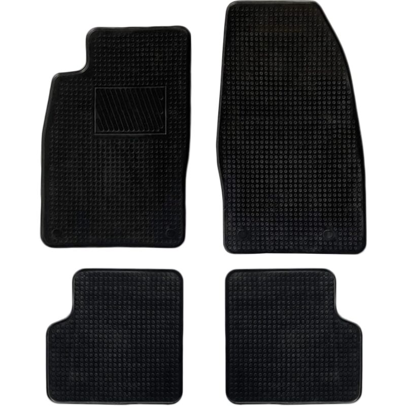 Lupex shop - Set da 4 tappetini in gomma per auto