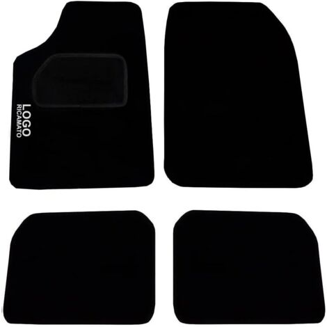 Lupex Shop Tappetini auto in moquette con strappo compatibili per Musa