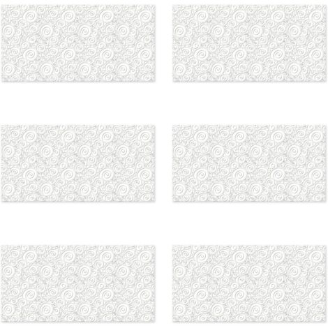 Lupia - Set 6 pezzi Pannelli di Rivestimento parete e altre superfici Decorazione Modulare 50x100 cm SPIRAL KLIMT